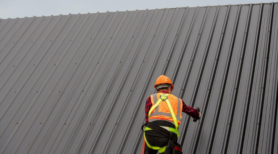 Professional metal roof installation services in Laurier, WA